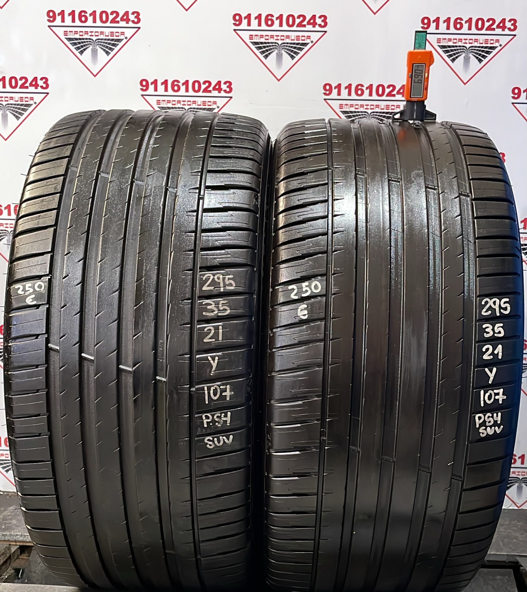 MICHELIN PILOT SPORT 4 USADO  295/35 R21 107 Y